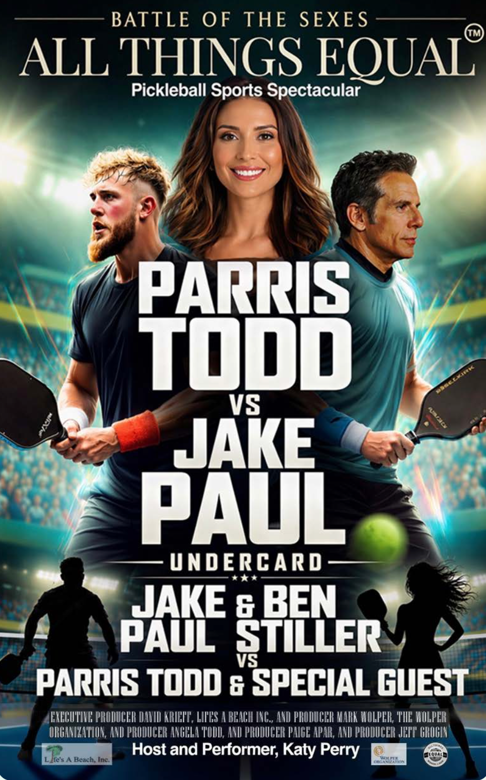 Battle Of The Sexes Pickle Ball